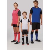 Tweekleurige jersey met korte mouwen voor kinderen Orange / Black 12/14 ans