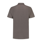 L&S Polo Basic Mix SS for him pearl grey S