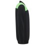 Polosweater Bicolor Naden 302004 Black-Lime XS
