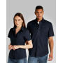 Classic Fit Workwear Oxford Shirt SSL - Italian Blue - S