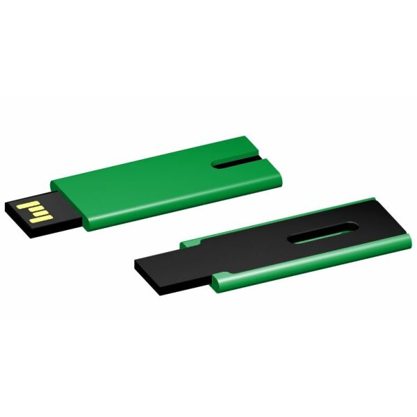 USB stick Skim 2.0 groen-zwart 64GB
