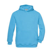 Hooded/kids Sweat - Very Turquoise - 12/14 (152/164)