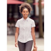 Ladies' Short Sleeve Ultimate Stretch Black XS