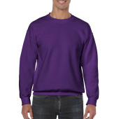 Gildan Sweater Crewneck HeavyBlend unisex Purple S