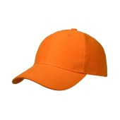 Basic Brushed Cap Oranje
