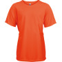 Functioneel Kindersportshirt Fluorescent Orange 6/8 ans