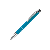 Balpen stylus metaal - Blauw