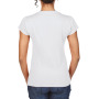 Softstyle® Fitted Ladies' V-neck T-shirt White XXL