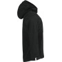 Kids' hooded softshell jacket Black 13/14 ans