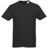 Heros heren t-shirt met korte mouwen - Zwart - 2XL