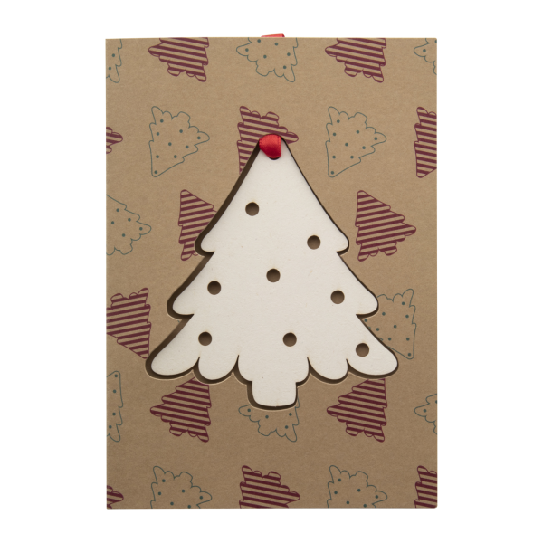 TreeCard Eco - Kerstkaart, kerstboom