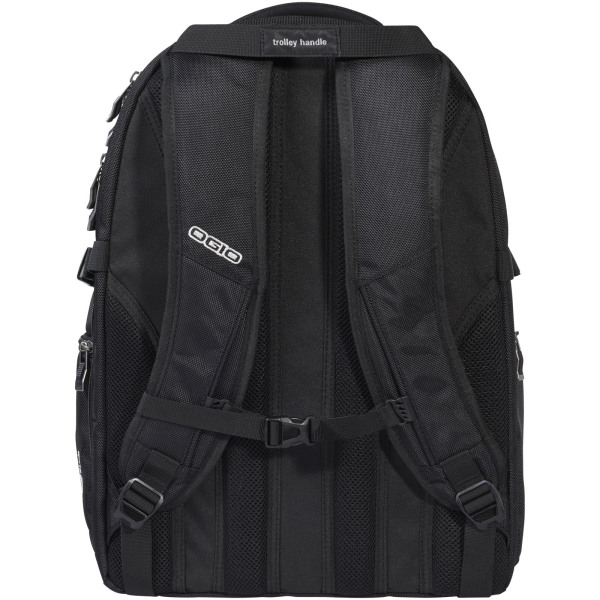Curb 17" laptop backpack 26L - Solid black