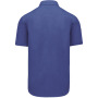 Ace - Heren overhemd korte mouwen Cobalt Blue L