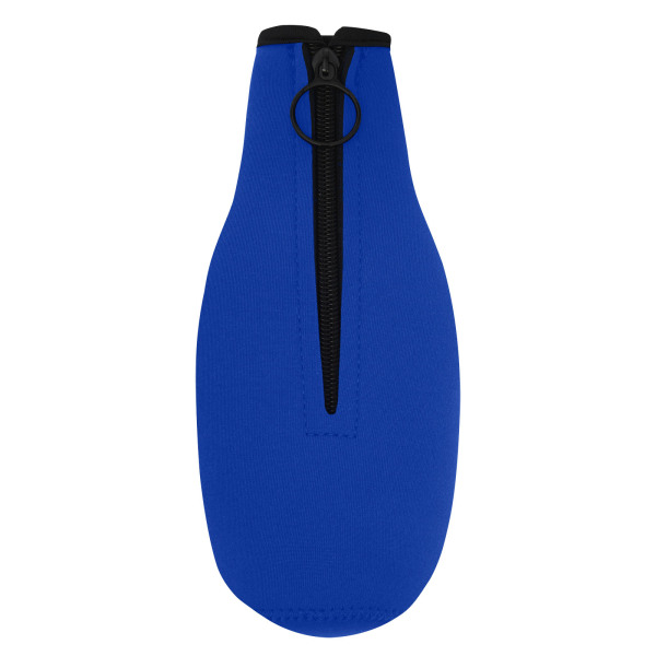 Fris recycled neoprene bottle sleeve holder - Royal blue
