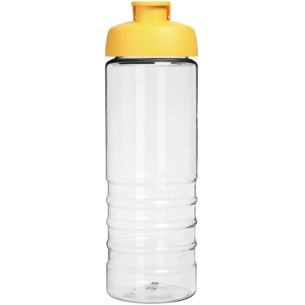 H2O Active® Treble 750 ml sportfles met kanteldeksel - Transparant/Geel