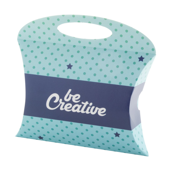 CreaBox Pillow Carry S - Pillow geschenkdoos full colour 14,5×16,1×3,7 cm