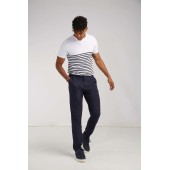 Men's Stretch Chino Trousers Navy XS