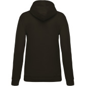 Eco damessweater met capuchon Dark Grey M