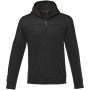 Nubia men's performance full zip knit jacket - Solid black - XS