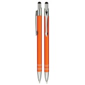 Aluminium Touch pen Stylus oranje