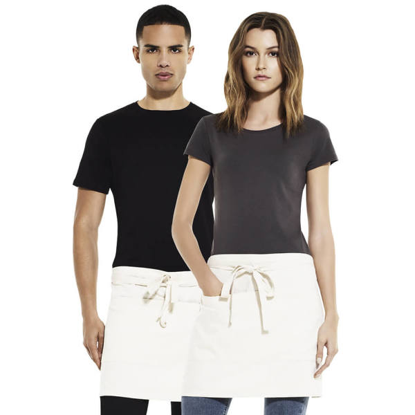 SALVAGE UNISEX APRON SHORT WITH POCKETS
