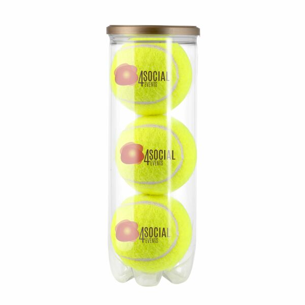 Tube tennisballen | geel
