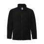 Men's Full Zip Outdoor Fleece - Black