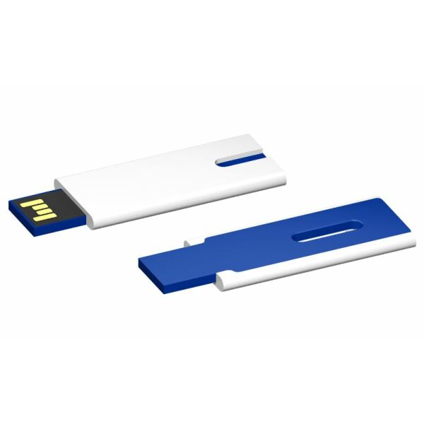 USB stick Skim 2.0 wit-blauw 64GB