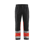 Zwart/High Vis Rood