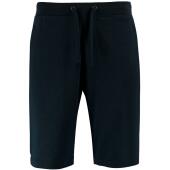 Slim Fit Sweat Shorts, Navy, L, Kustom Kit