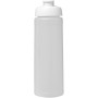 Baseline® Plus 750 ml sportfles met flipcapdeksel - Transparant/Wit