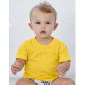 Baby Jersey Short Sleeve Tee - White - 3-6