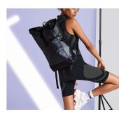 TARP ROLL-TOP BACKPACK, BLACK, One size, BAG BASE
