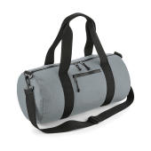 Recycled Barrel Bag - Pure Grey - One Size