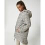 Padded Parker Tweed - Uniseks tweed check gewatteerd parkerjack - XXS