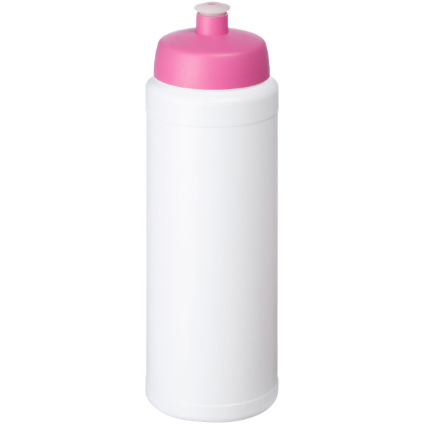 Baseline® Plus 750 ml bottle with sports lid - White/Pink