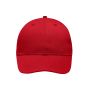 MB6621 6 Panel Workwear Cap - STRONG - rood one size