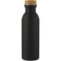 Kalix 650 ml stainless steel water bottle - Solid black