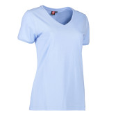 PRO Wear CARE T-shirt | V-neck | women - Light blue, S