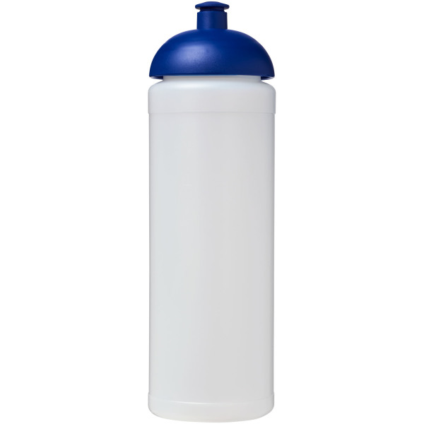 Baseline® Plus grip 750 ml bidon met koepeldeksel - Transparant/Blauw