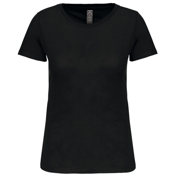 Dames-t-shirt BIO150 ronde hals Black XS