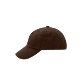 MB7010 5 Panel Kids' Cap donkerbruin one size