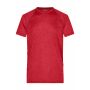 Men's Sports T-Shirt - red-melange/titan - XXL