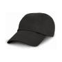 Junior Low Profil Cotton Cap - Black - One Size