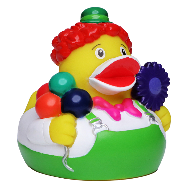 Squeaky duck clown