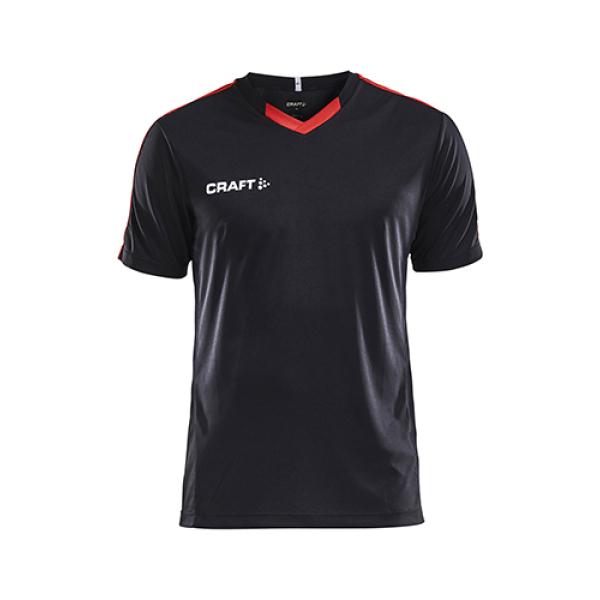 Craft Progress contrast jersey men black/br.red xs