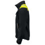 5438 Padded Jacket Black/Yellow 3XL