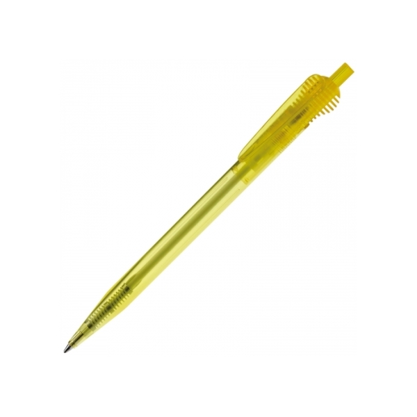Cosmo ball pen transparent round clippart - Transparent Yellow