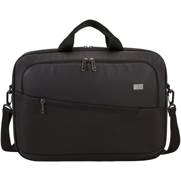 Propel 15.6" laptop briefcase - Solid black