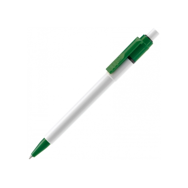 Ball pen Baron Colour hardcolour - White / Green